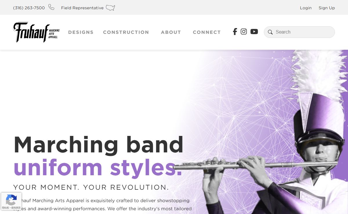 Custom Marching Band Uniforms | Fruhauf
