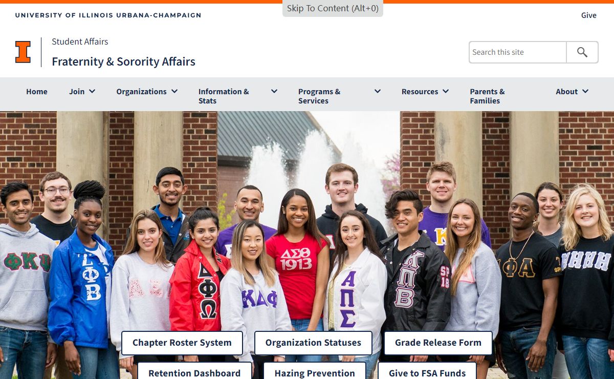Home | Fraternity & Sorority Affairs | UIUC