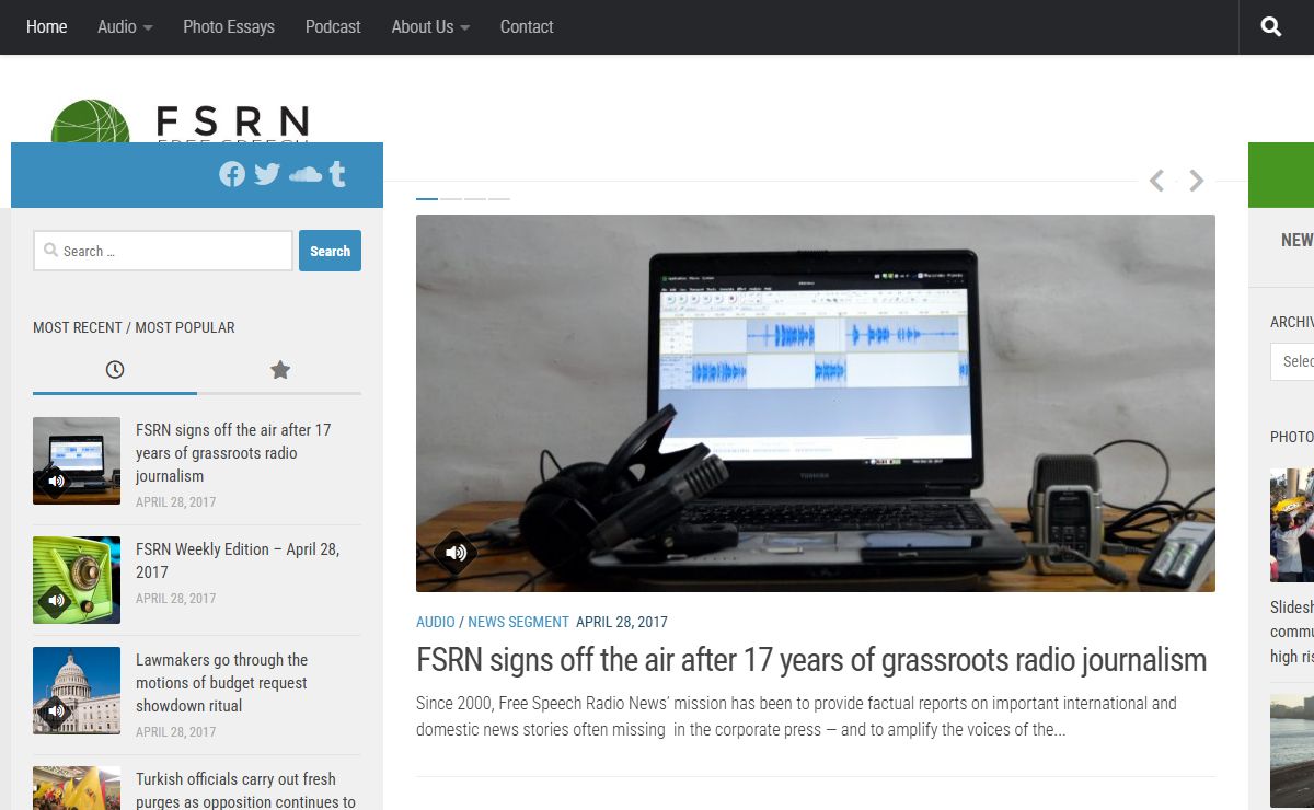 FSRN – Global Stories, Local Voices
