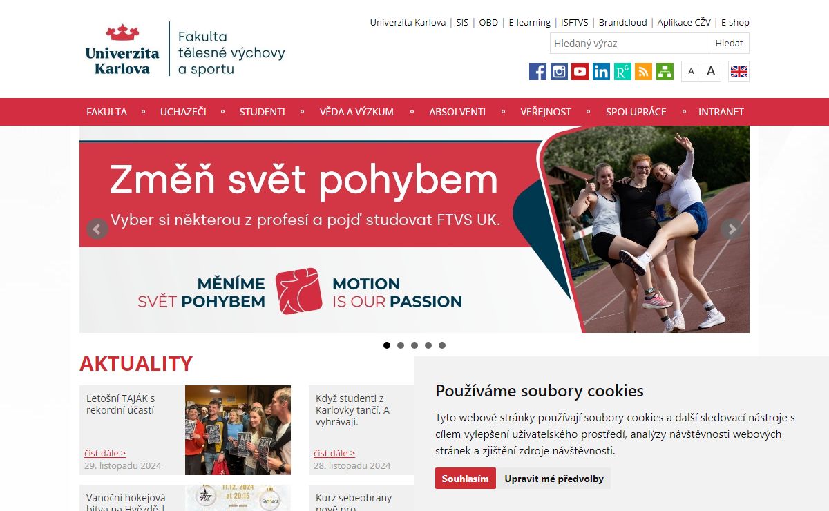 Fakulta tělesné výchovy a sportu