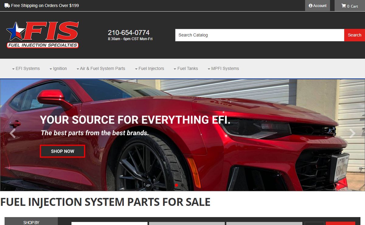 Fuel Injection Systems: EFI Parts & Services | Fuel Injection Specialties