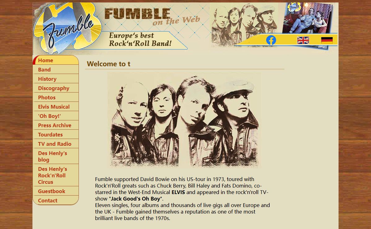 FUMBLE on the Web