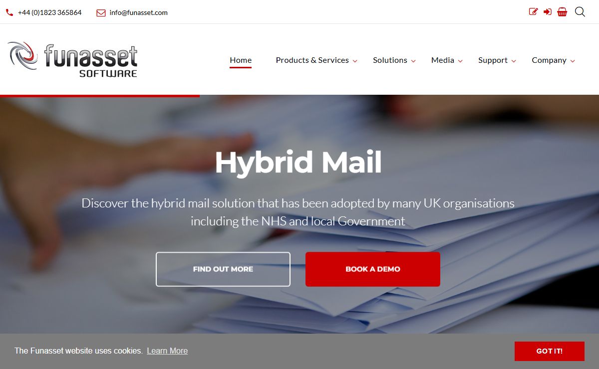 Funasset - Hybrid Mail, Batch Printing and Software Development