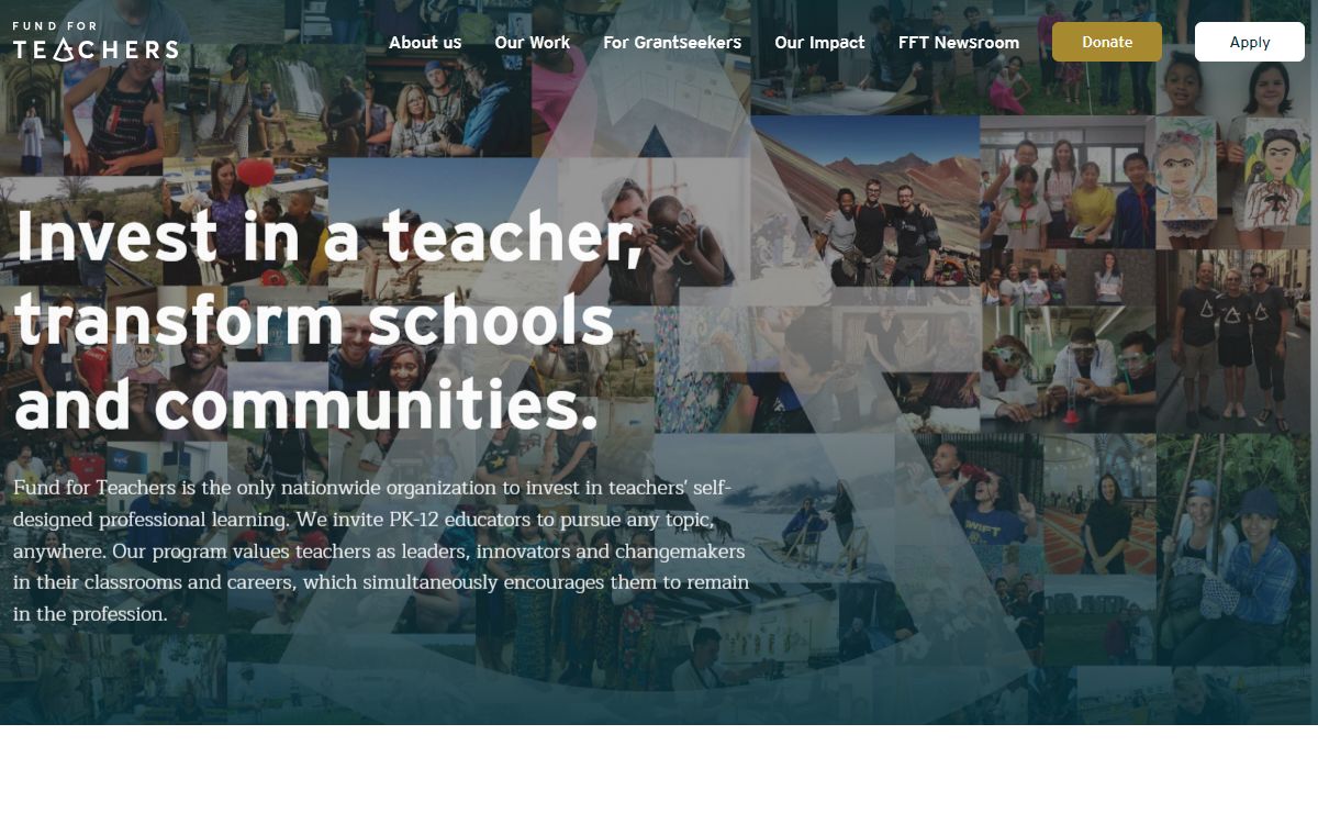 Fund for Teachers