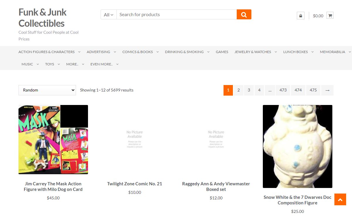 Shop | Funk & Junk Collectibles