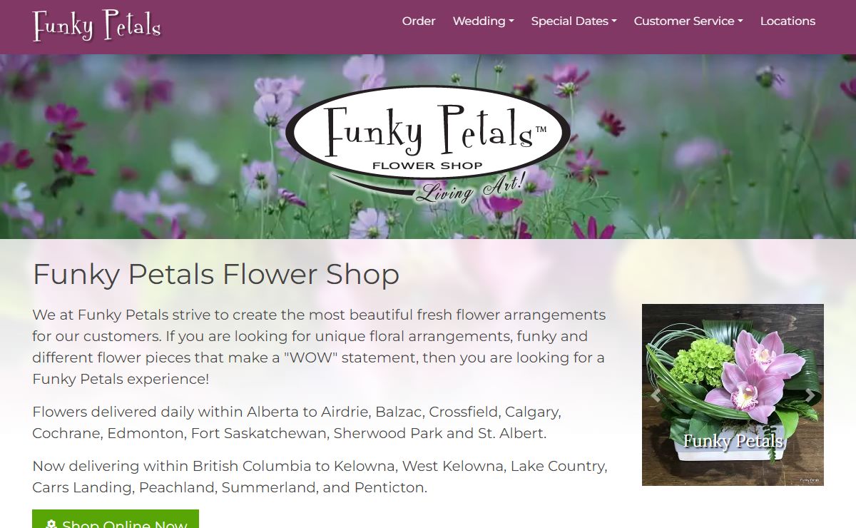Florist - Funky Petals Flower Shop