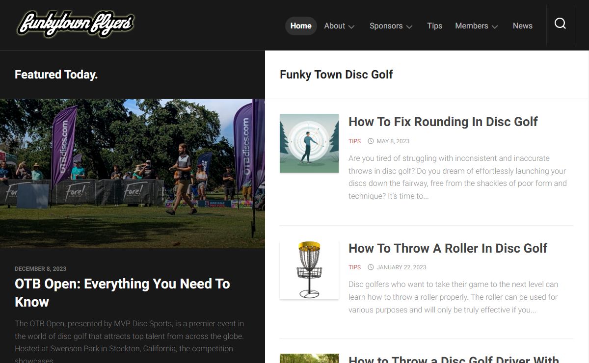 Funky Town Disc Golf -