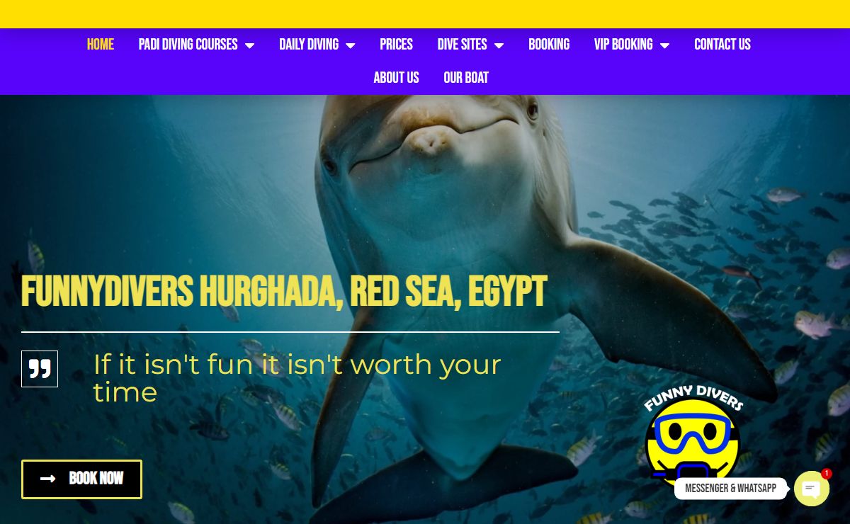 Funnydivers Hurghada - PADI 5 Star Scuba Diving Center