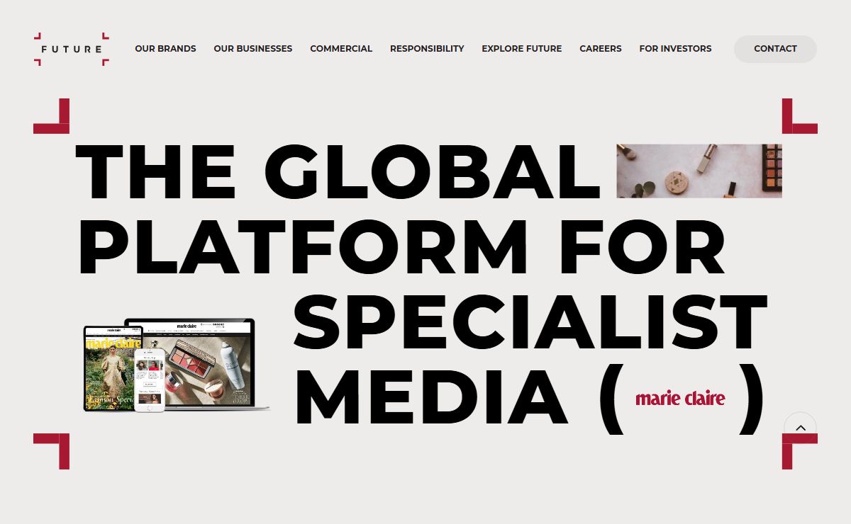 Global Leader in Specialist Media - Future
