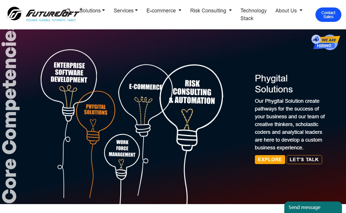 Enterprise software development company in India: FutureSoft India