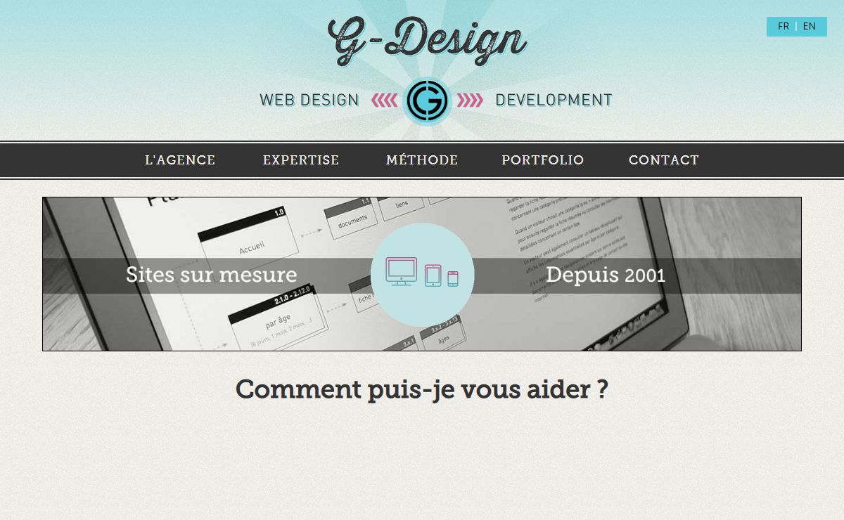 G-Design : Agence web à Paris - création de sites internet