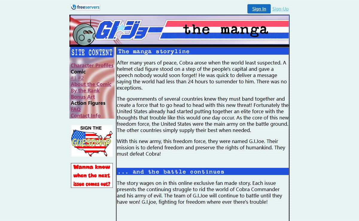 G.I.Joe Manga