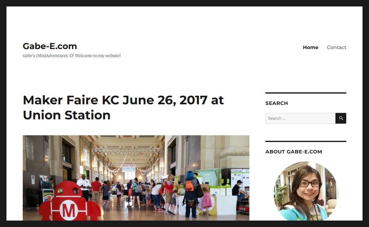 Gabe-E.com – Gabe's (Mis)Adventures :D! Welcome to my website!