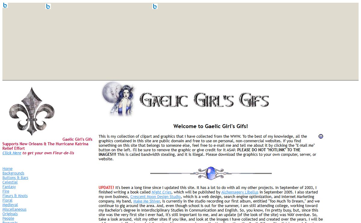 Gaelic Girl's Gifs