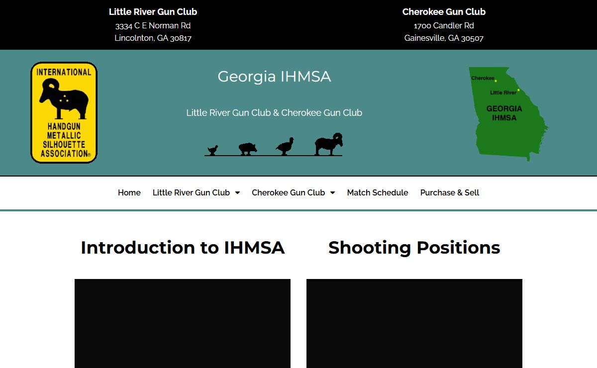 GA IHMSA – Little River Gun Club & Cherokee Gun Club