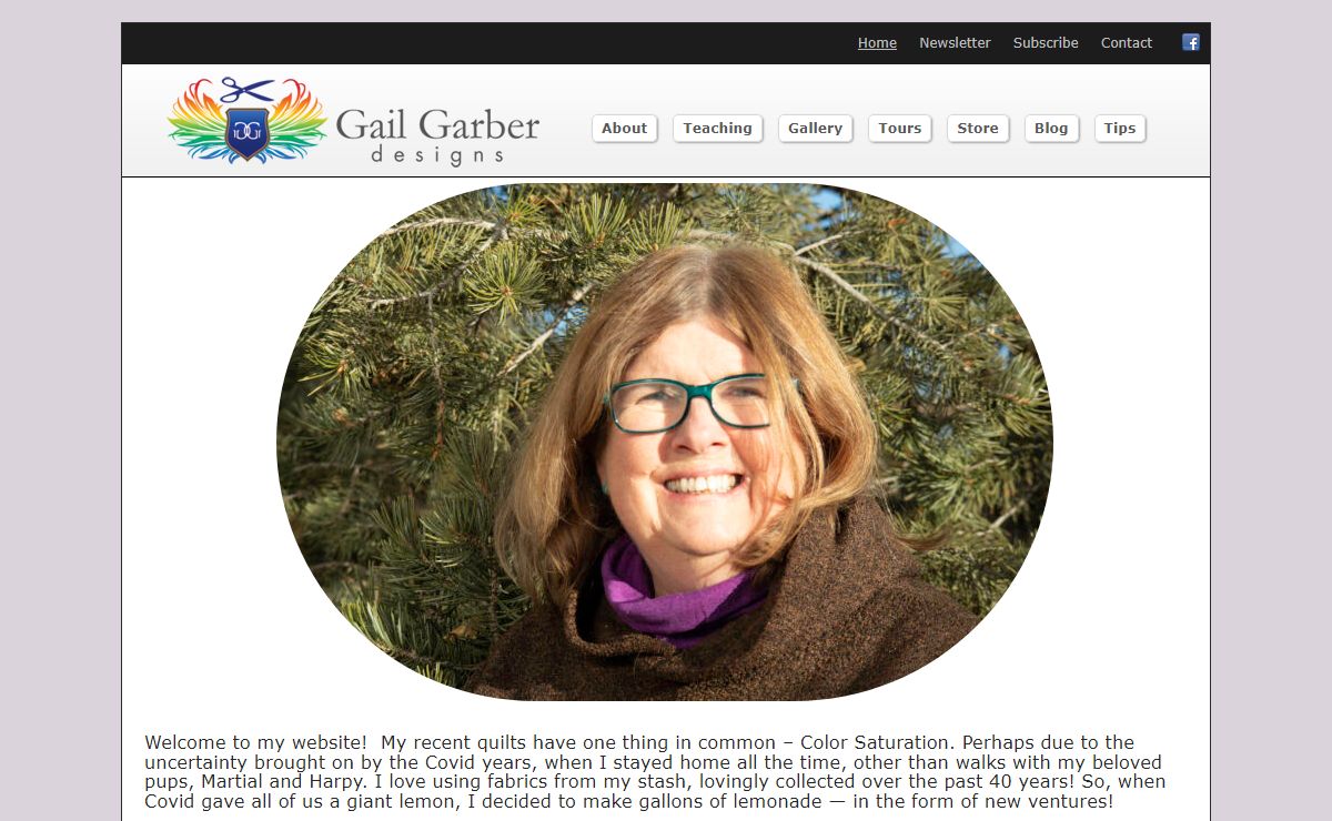 Gail Garber Designs, Quilter, Author, Teacher