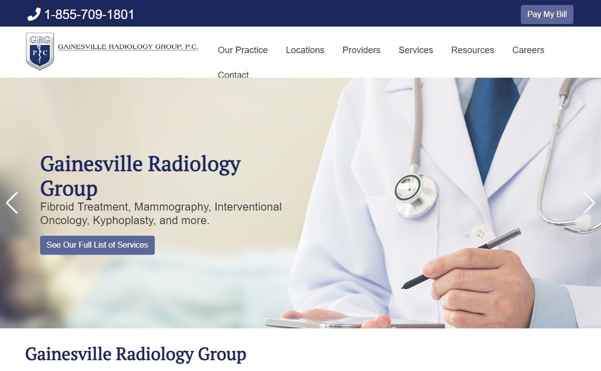 Radiology & Imaging Services | Gainesville Radiology Group P.C.