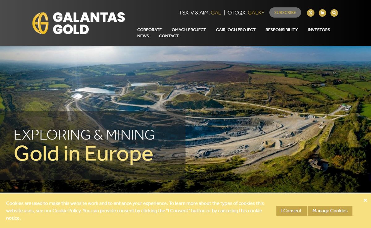 Galantas Gold Corporation | Home