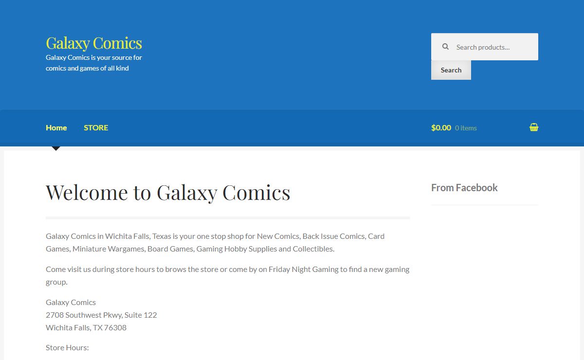 Galaxy Comics – Galaxy Comics is your source for comics and games of all kind