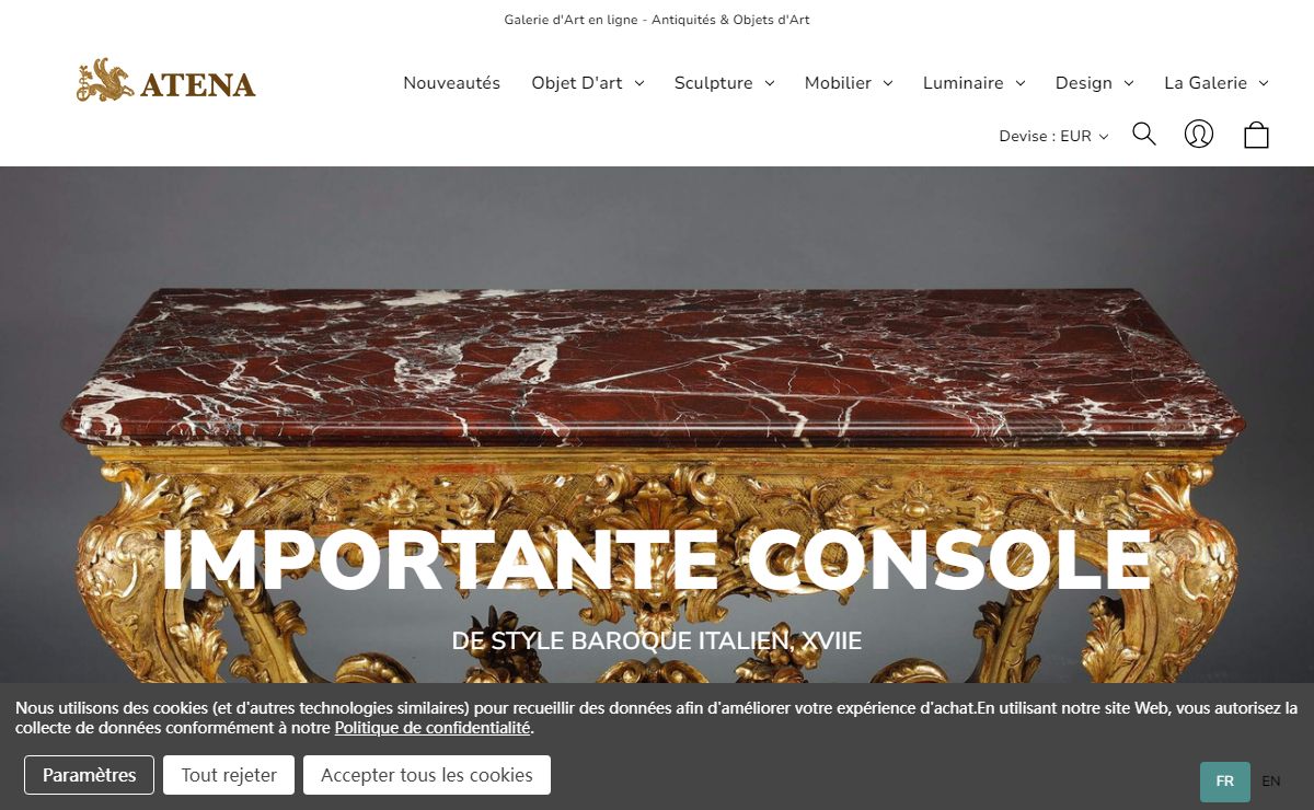 Galerie Atena | Galerie d'Art et d’Antiquités en Ligne