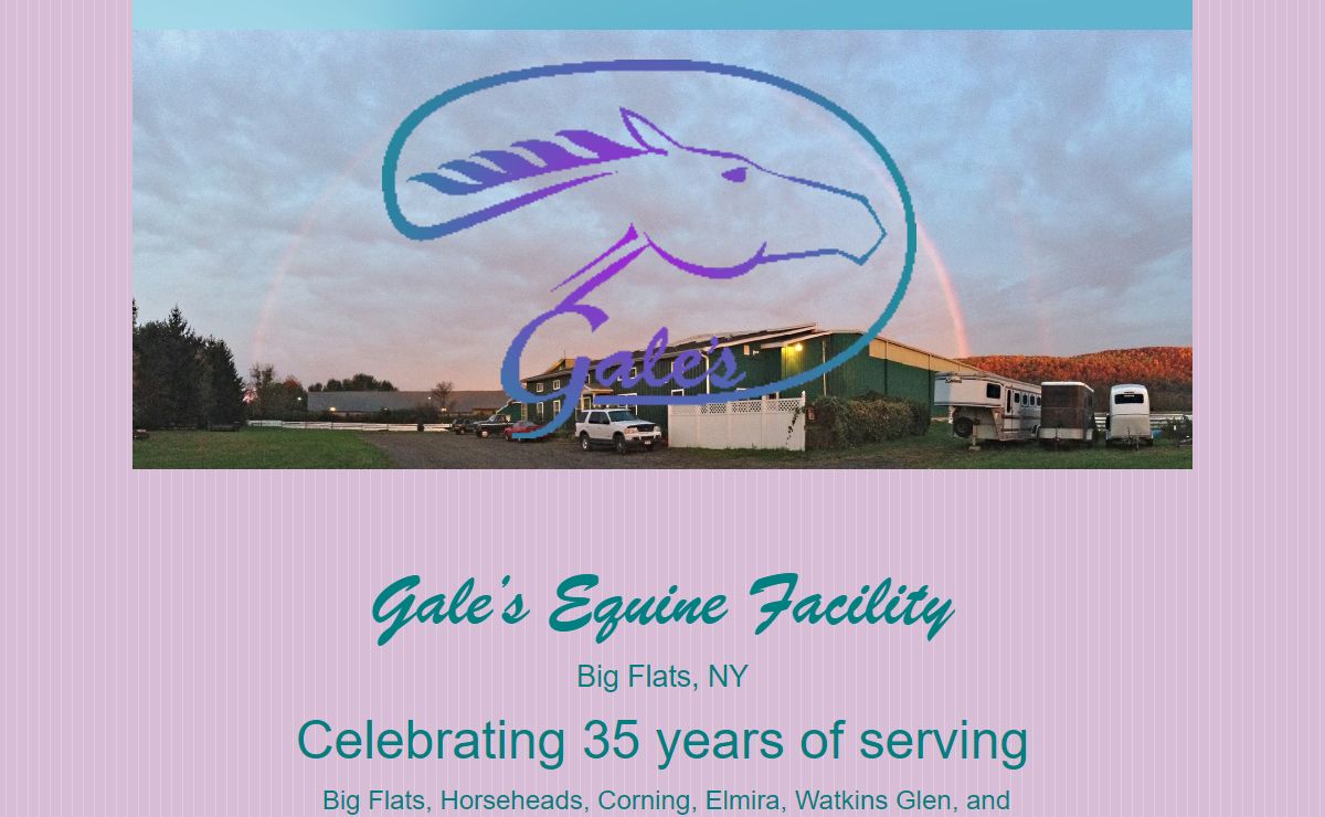 Gale's Equine Facility