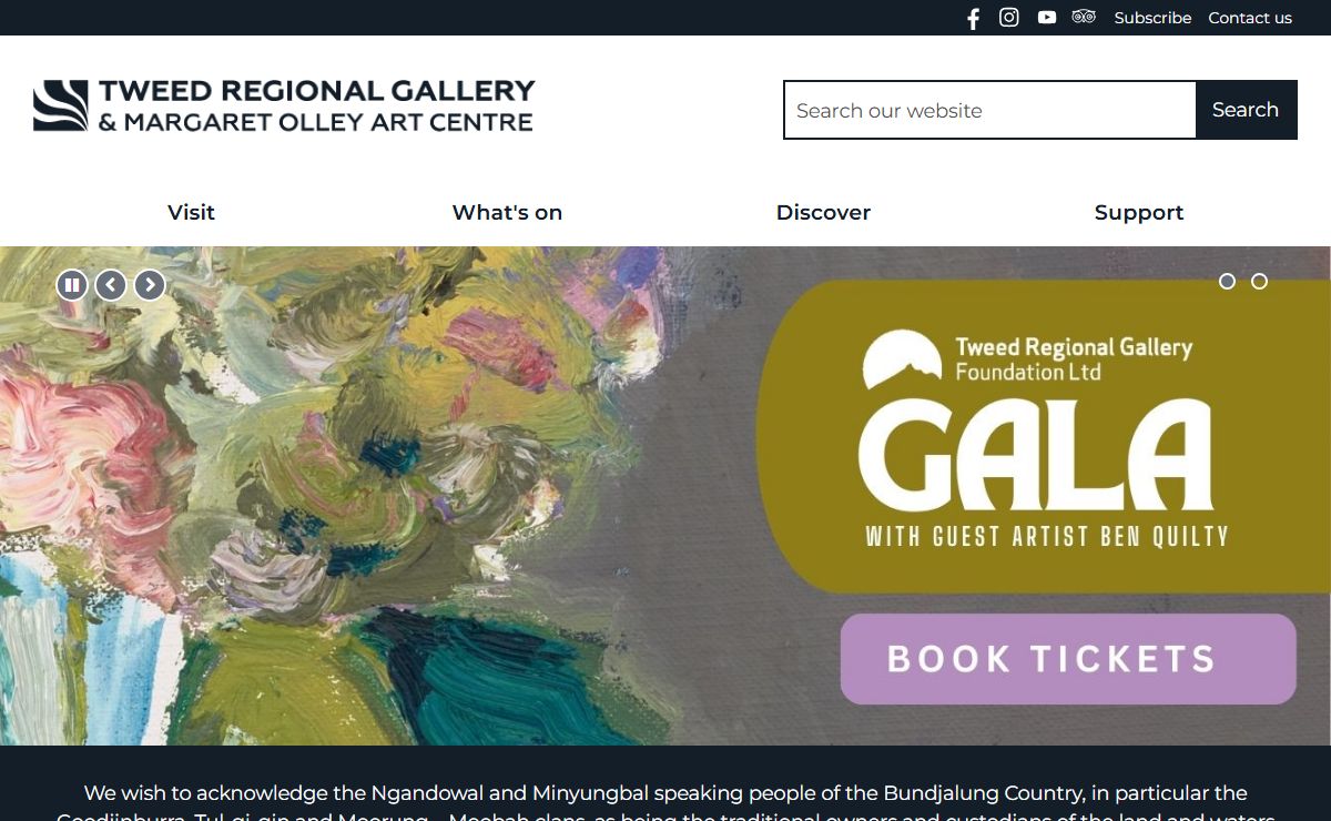 Home | Tweed Regional Gallery