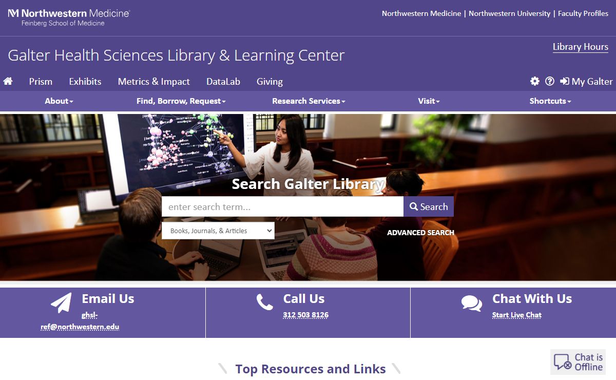 Galter Health Sciences Library & Learning Center