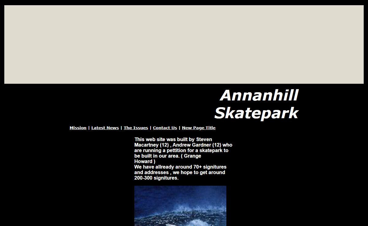 Annanhill Skatepark