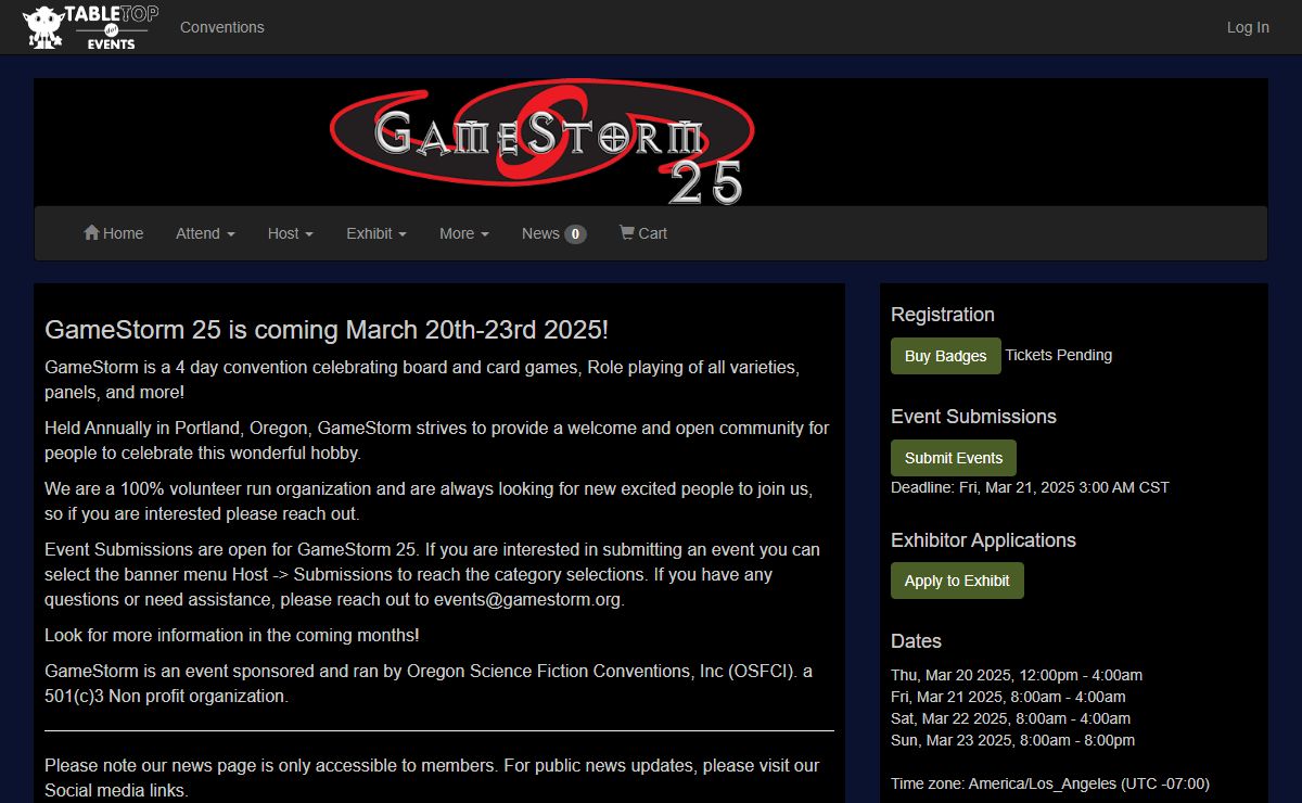 GameStorm 25