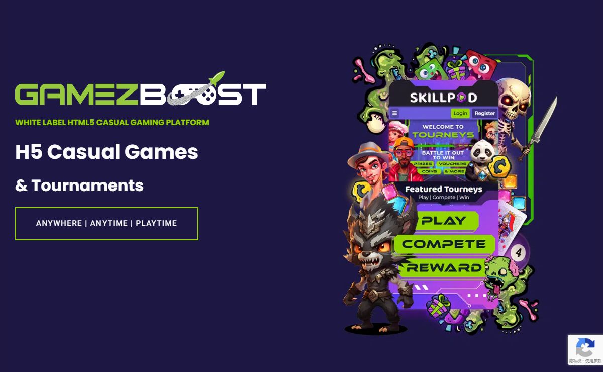 GameZBoost White Label Gaming Platform