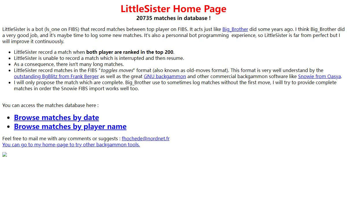 LittleSister Home Page