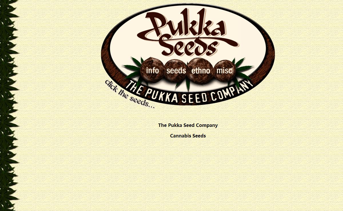 Pukka Seeds - Cannabis Seeds - Marijuana Seeds