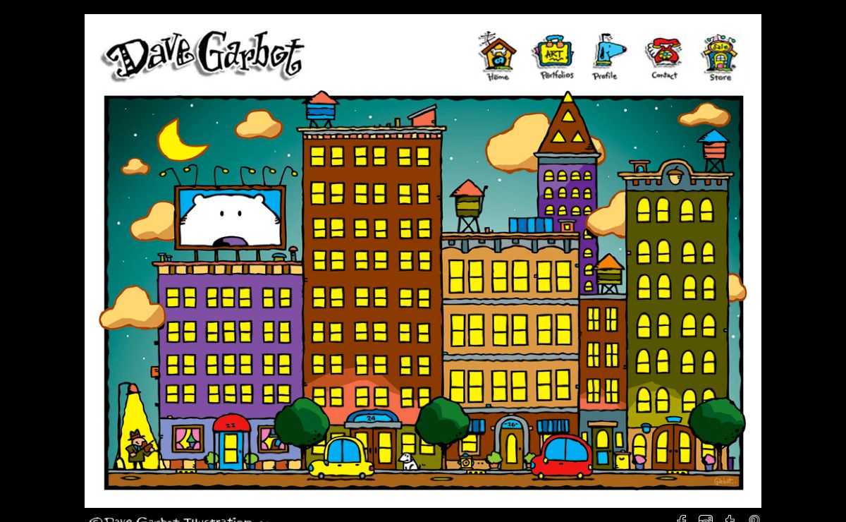 Dave Garbot Illustration | Humorous illustrator working in traditional and electronic media for advertising , magazines, children's books, games, and educational use.