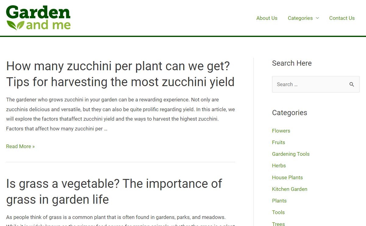 Garden And Me - Your companion for gardening
