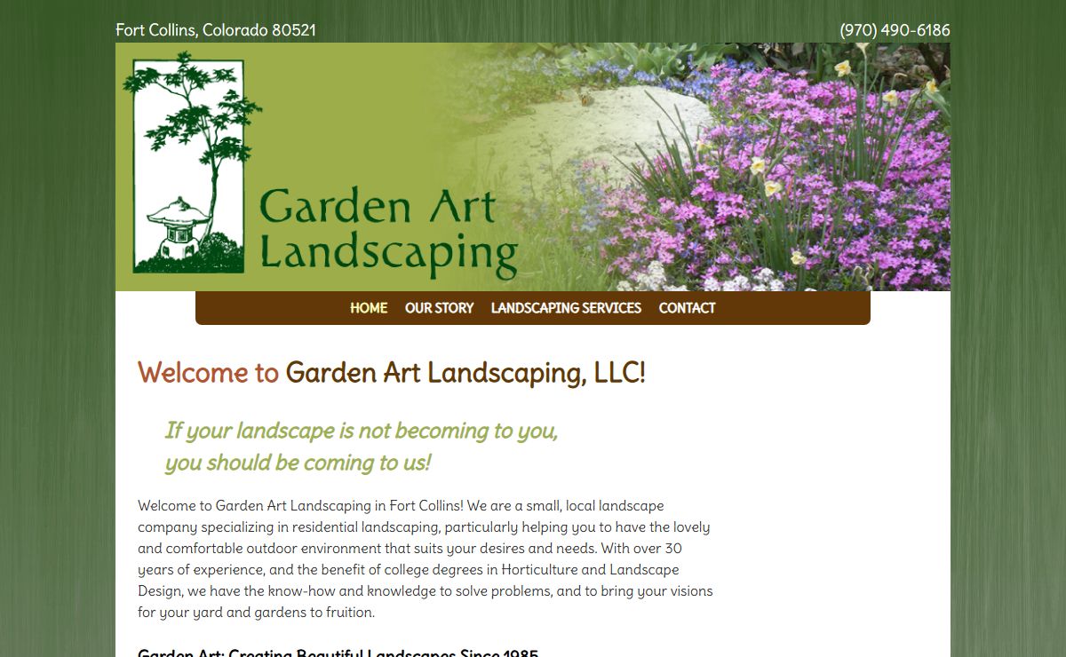Garden Art Landscaping - Fort Collins, Colorado | Creating beautiful landscapes since 1985 – Your Vision is our Passion