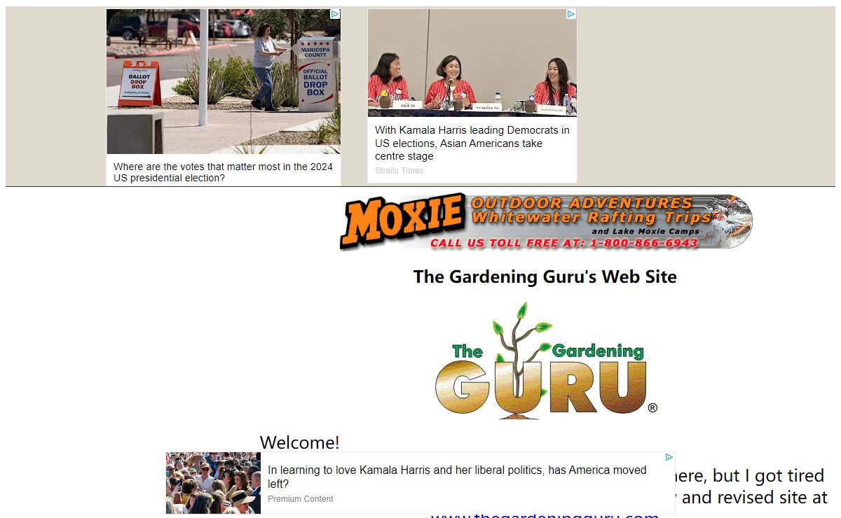 Gardening Guru's Gardening Help Page