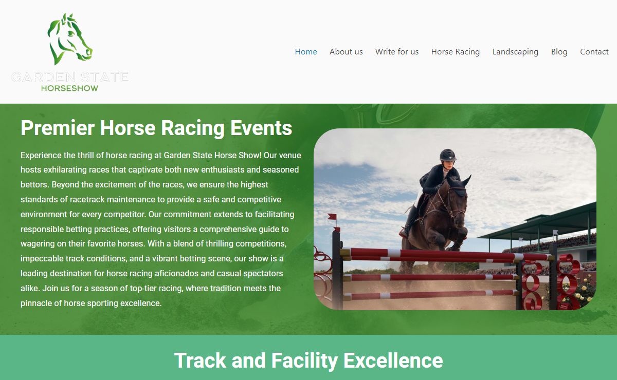 Garden State Horse Show | Premier Racing