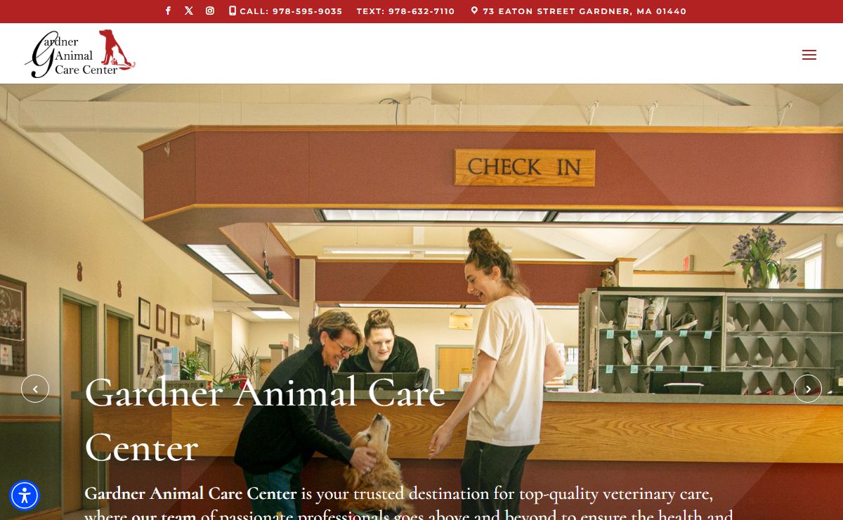 Best Veterinary Hospital In Gardner, MA 01440 - GACC