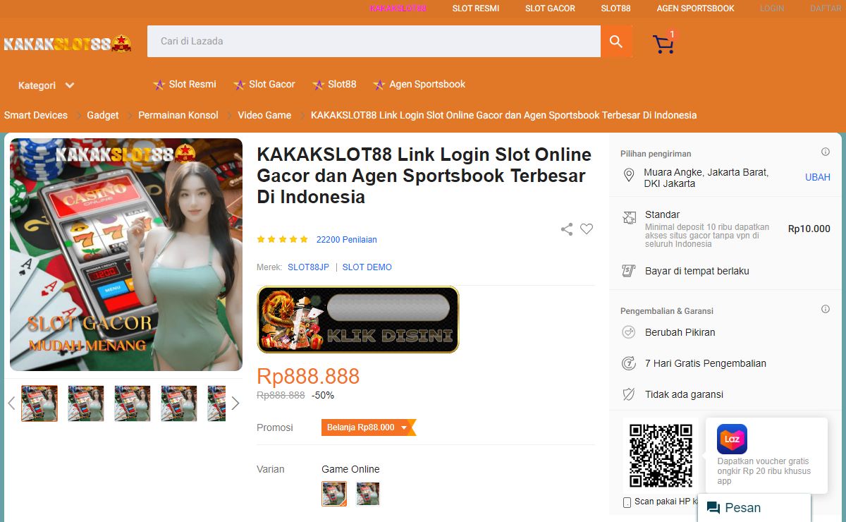 KAKAKSLOT88 Link Login Slot Online Gacor dan Agen Sportsbook Terbesar Di Indonesia