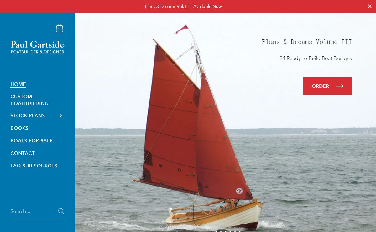 Paul Gartside, Boatbuilder and Designer – Gartside Boats