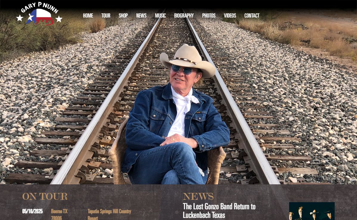 Gary P. Nunn – Official Website of the Armadillo