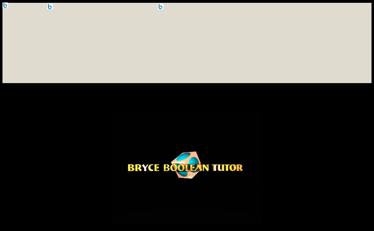 Bryce Boolean Tutor