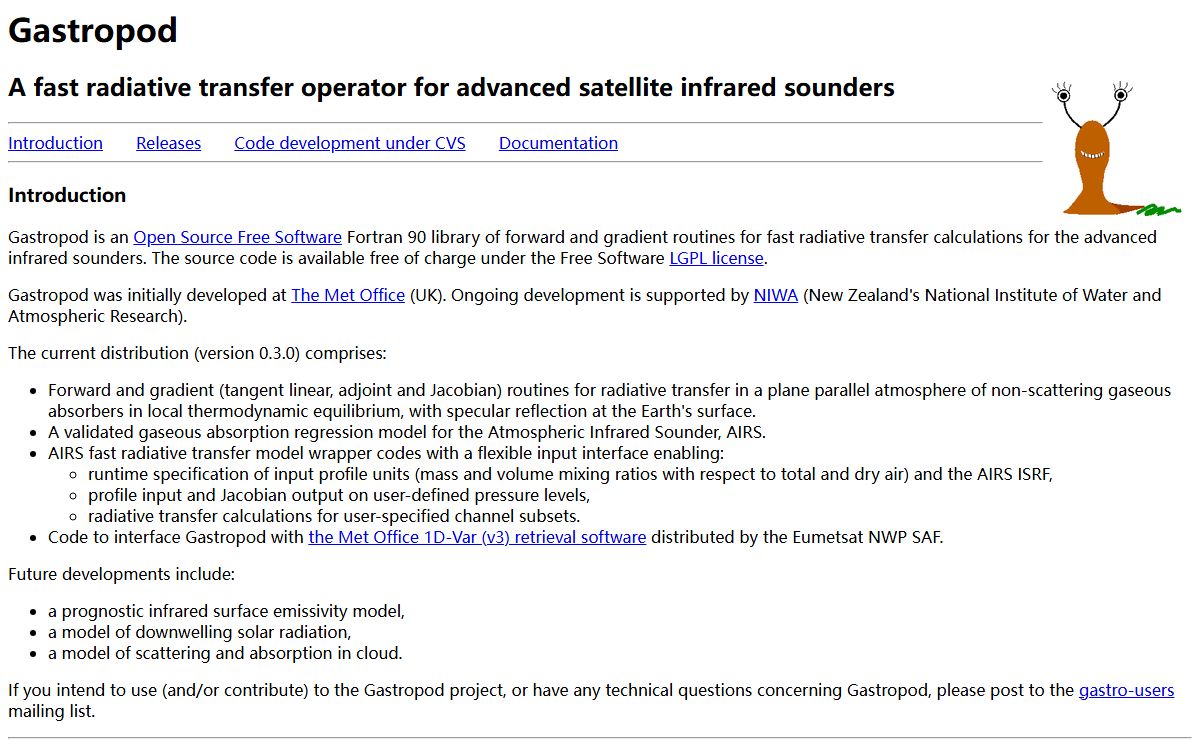 Gastropod fast radiative transfer operator for satellite infrared sounders