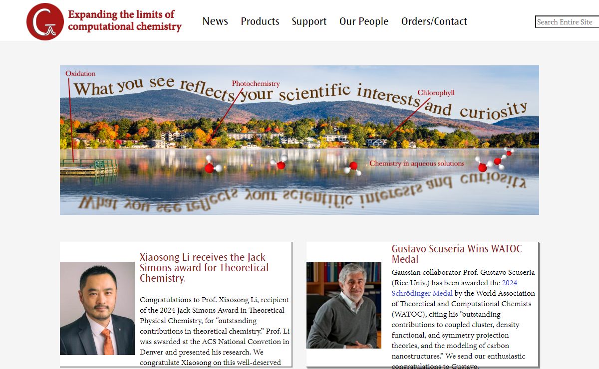 Gaussian.com | Expanding the limits of computational chemistry