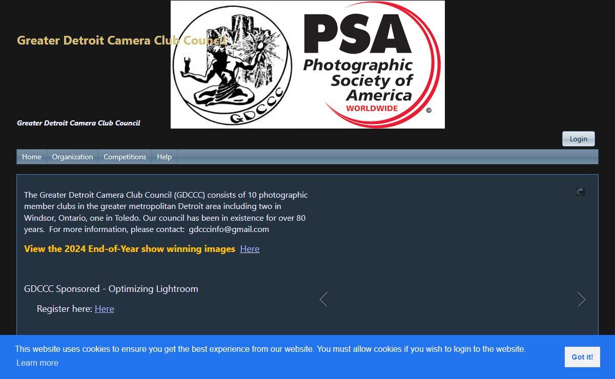 Greater Detroit Camera Club Council