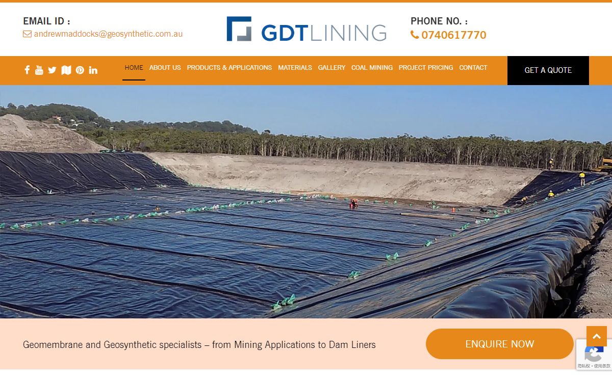 Geosynthetic Specialist | Lining Industry - GDT Lining