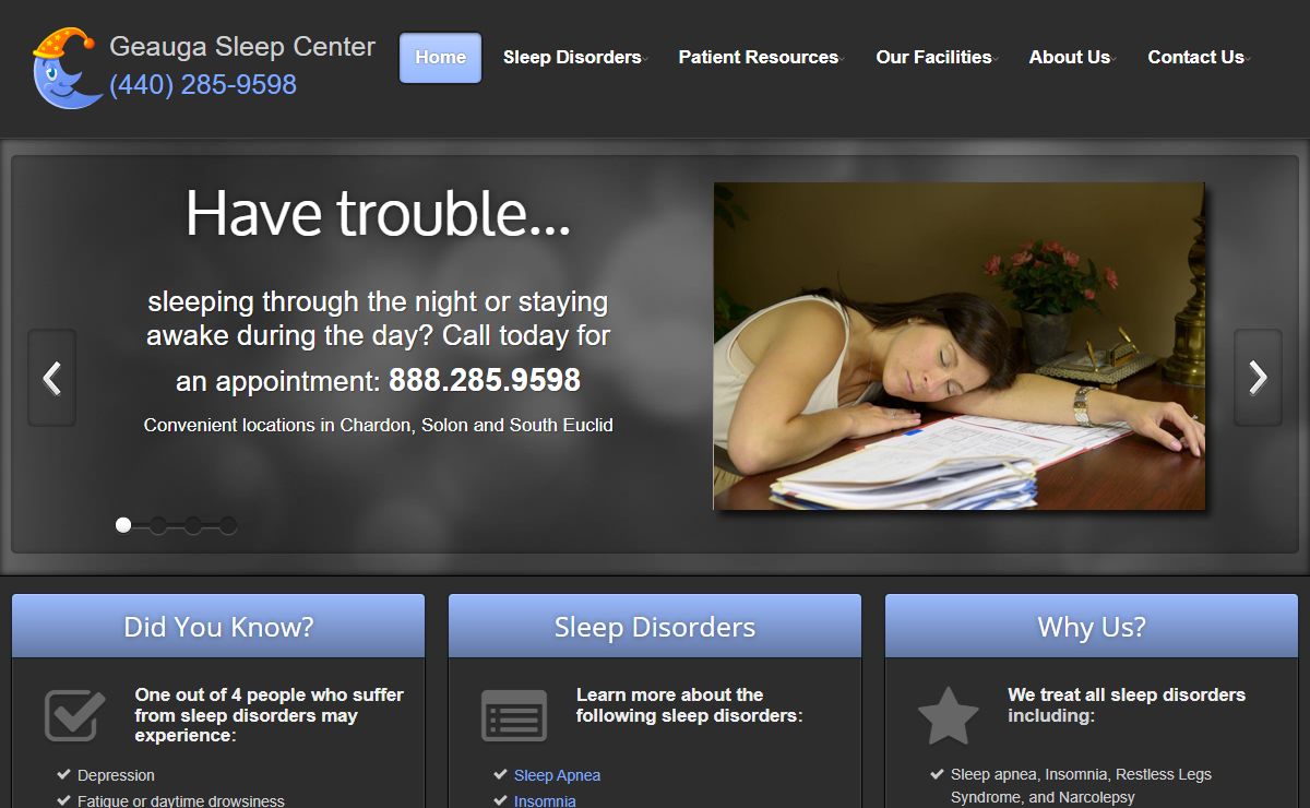 Geauga Sleep Center Facilities