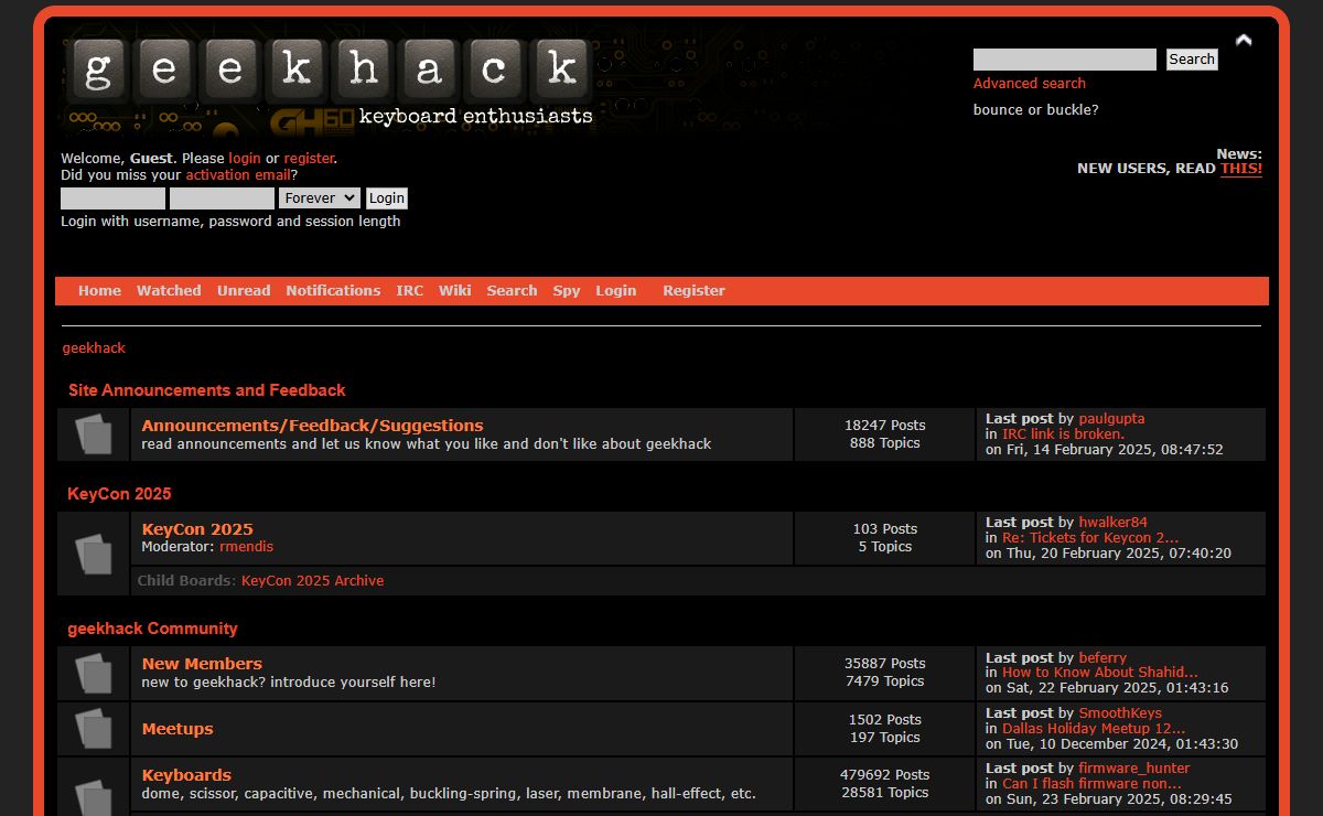 geekhack - Index