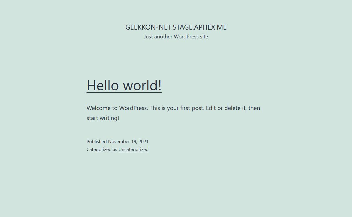 geekkon-net.stage.aphex.me – Just another WordPress site