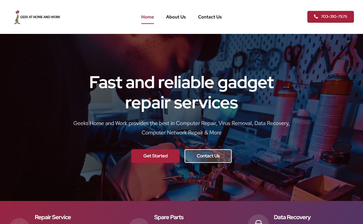 Homepage - Geeks at Home and Work